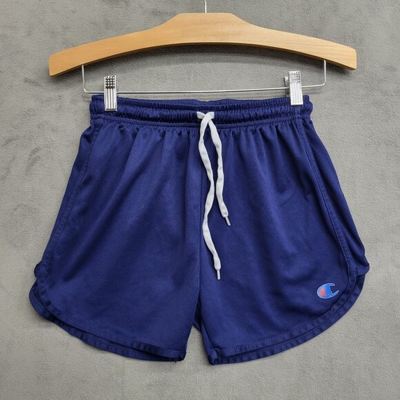 Champion Running Shorts Women's Size Large‎ Blue Gym Hiking - Picture 1 of 3